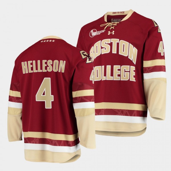 Drew Helleson Boston College Eagles 4 College Hock...