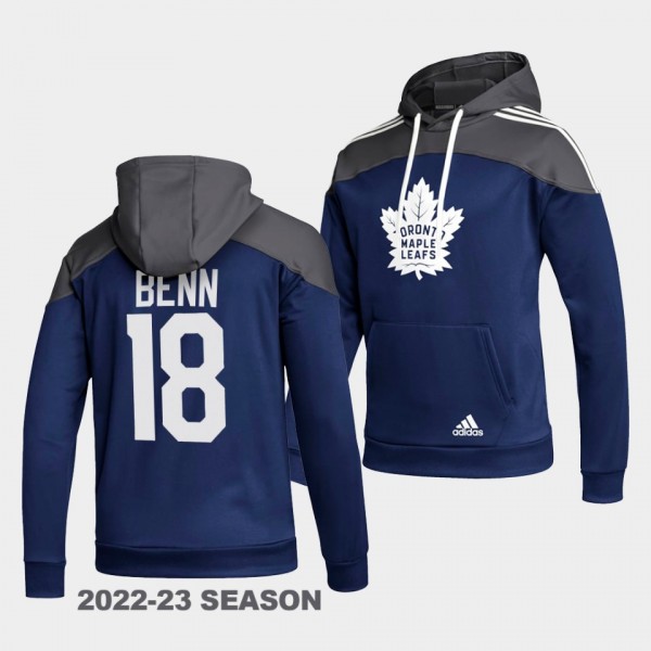 Toronto Maple Leafs Jordie Benn Stylish Blue AEROR...