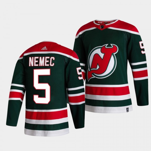 Simon Nemec 2022 NHL Draft New Jersey Devils #5 Gr...