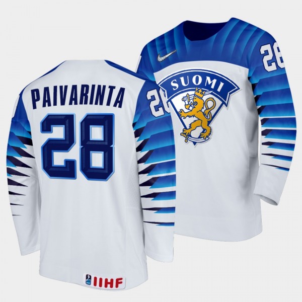Finland Hockey #28 Sami Paivarinta 2022 IIHF World...