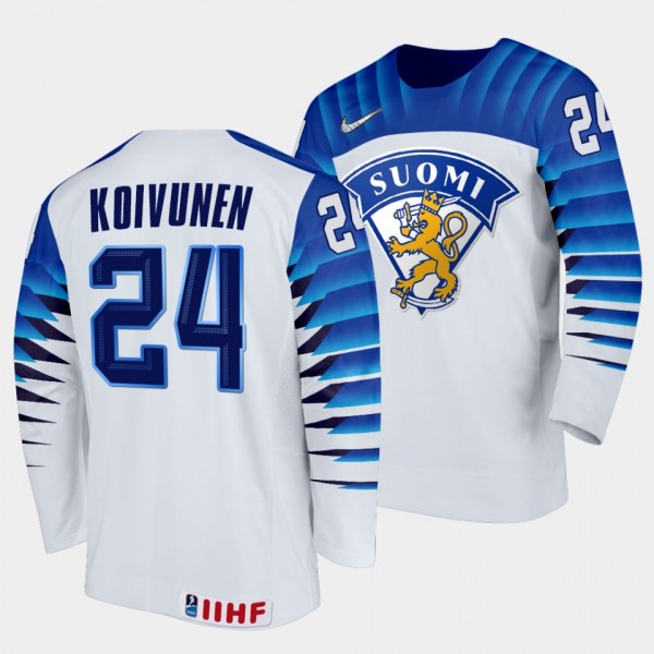Finland Hockey #24 Ville Koivunen 2022 IIHF World ...