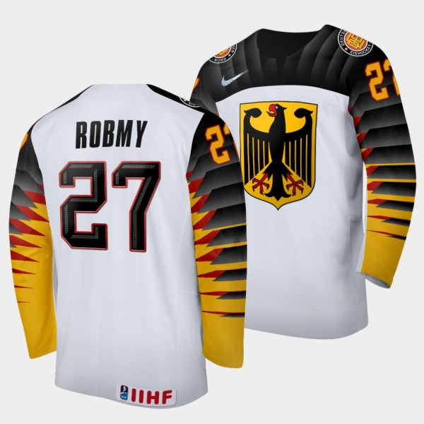 Germany Hockey #27 Bennet Robmy 2022 IIHF World Ju...