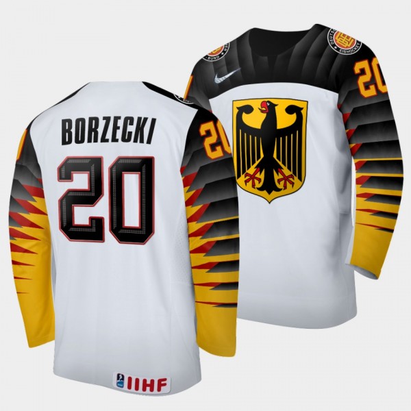 Germany Hockey #20 Jakub Borzecki 2022 IIHF World ...
