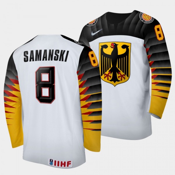 Germany Hockey #8 Joshua Samanski 2022 IIHF World ...