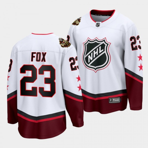 Adam Fox Rangers #23 2022 All-Star Jersey White Eastern Conference