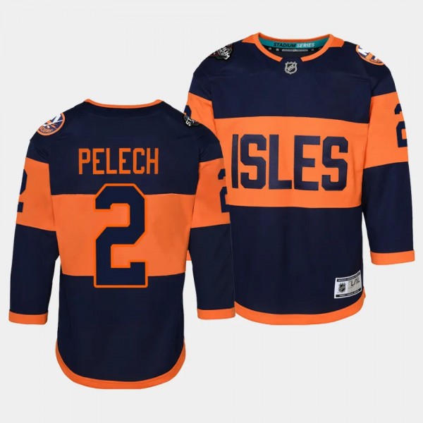 New York Islanders #2 Adam Pelech 2024 NHL Stadium...