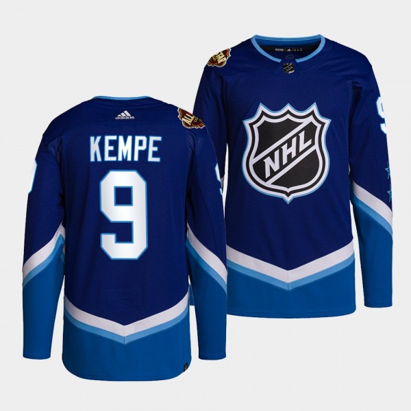 Kings 2022 NHL All-Star Adrian Kempe #9 Blue Jerse...