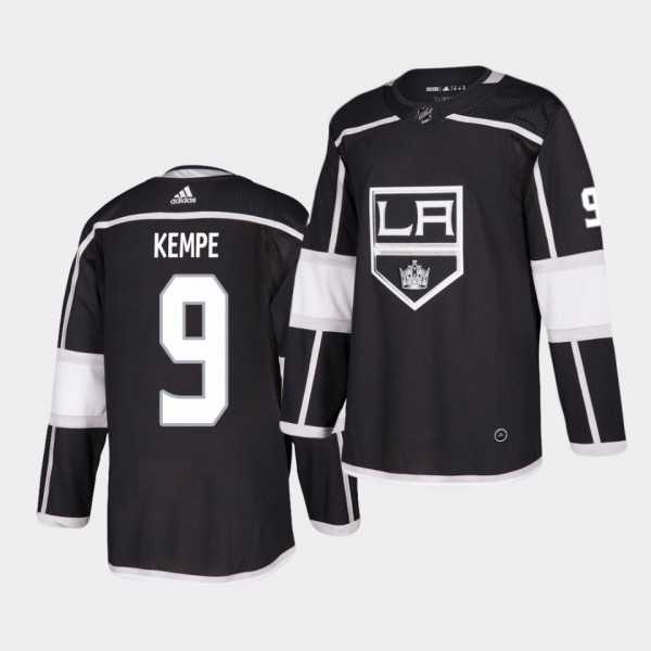 Adrian Kempe #9 Kings Authentic Home Men's Jersey