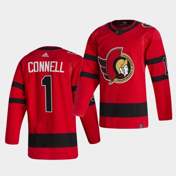 Ottawa Senators 2021 Reverse Retro Alec Connell Re...