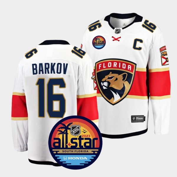 Aleksander Barkov Panthers #16 2023 NHL All-Star J...