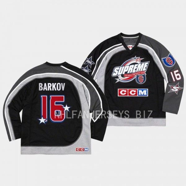 Aleksander Barkov Florida Panthers 2023 All Stars Black #16 Jersey Supreme CCM hockey