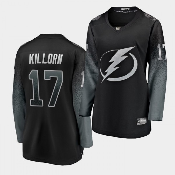 Alex Killorn Lightning #17 Fanatics Branded 2019 Alternate Jersey