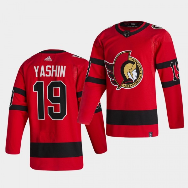 Ottawa Senators 2021 Reverse Retro Alexei Yashin R...
