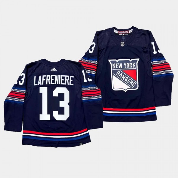 New York Rangers 2023-24 Alternate Alexis Lafrenie...