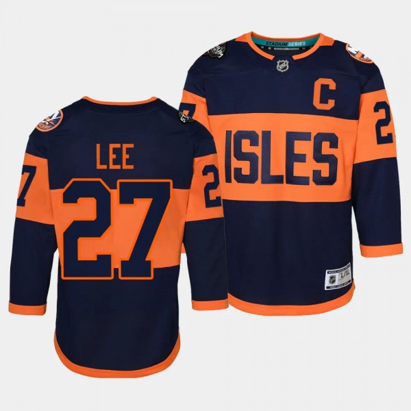 New York Islanders #27 Anders Lee 2024 NHL Stadium...