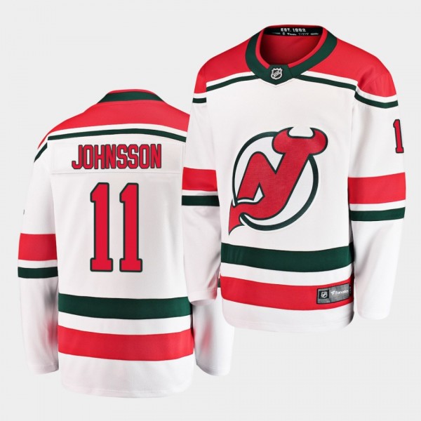 Andreas Johnsson New Jersey Devils 2020-21 Alterna...