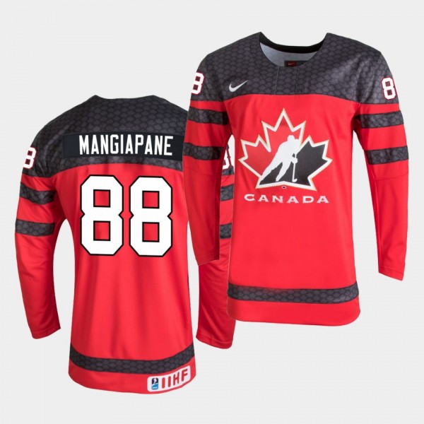 Canada Team Andrew Mangiapane 2021 IIHF World Cham...