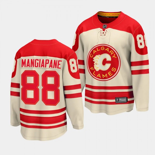 Calgary Flames Andrew Mangiapane 2023 NHL Heritage...