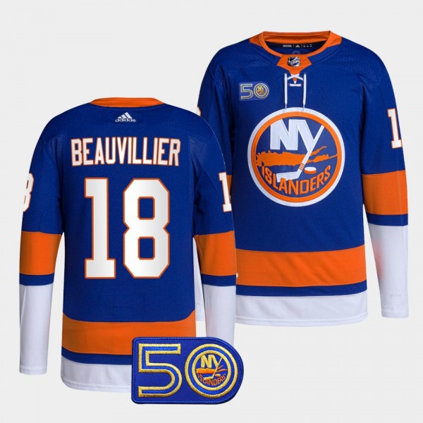 New York Islanders 50th Anniversary Anthony Beauvi...