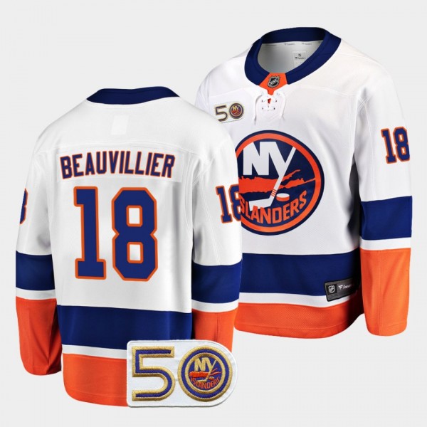 Anthony Beauvillier New York Islanders 2022-23 50t...