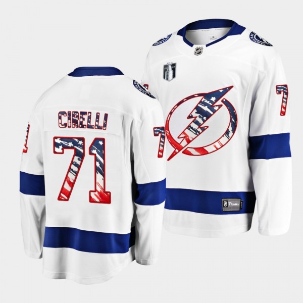 Anthony Cirelli Tampa Bay Lightning Independence D...