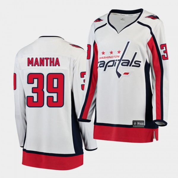 Anthony Mantha Capitals #39 2021 Away Women Jersey