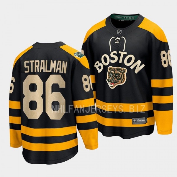 Boston Bruins Anton Stralman 2023 Winter Classic B...