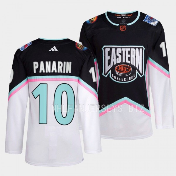 2023 NHL All-Star Artemi Panarin New York Rangers Black #10 Eastern Conference Jersey