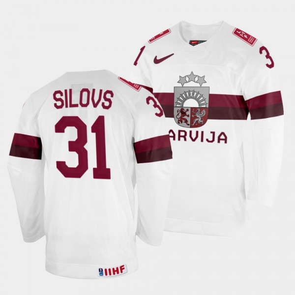 Latvijas 2022 IIHF World Championship Arturs Silov...