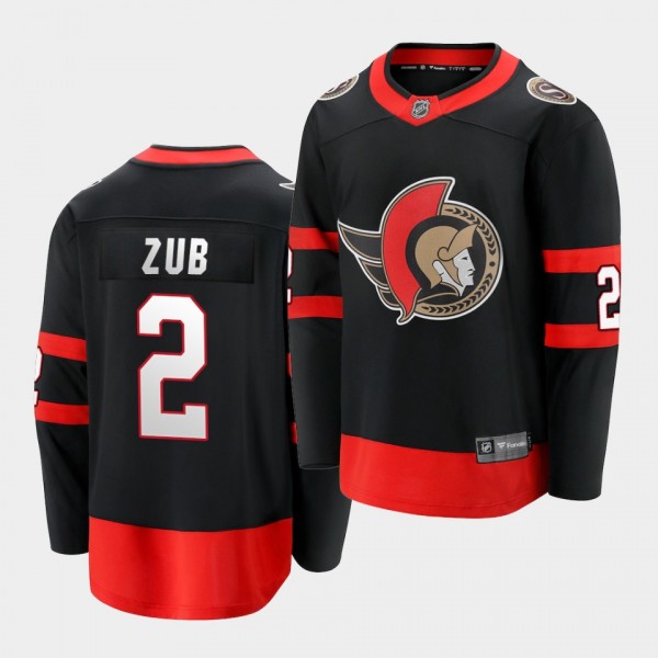 Artyom Zub Ottawa Senators 2020-21 Home Men Black ...