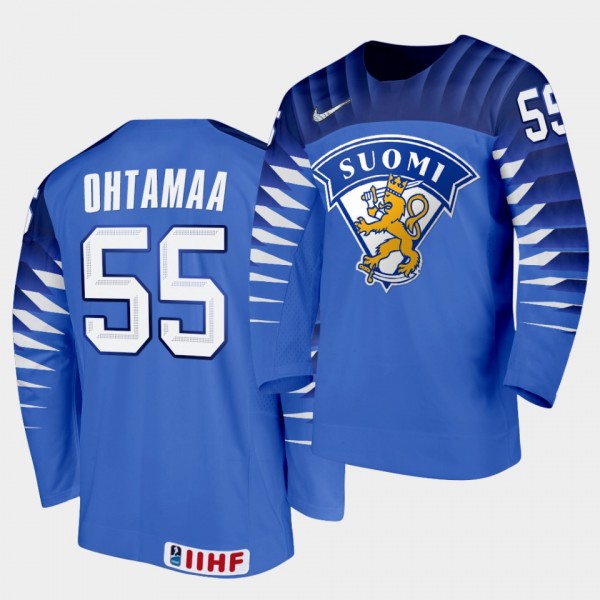 Atte Ohtamaa 2020 IIHF World Championship #55 Away...