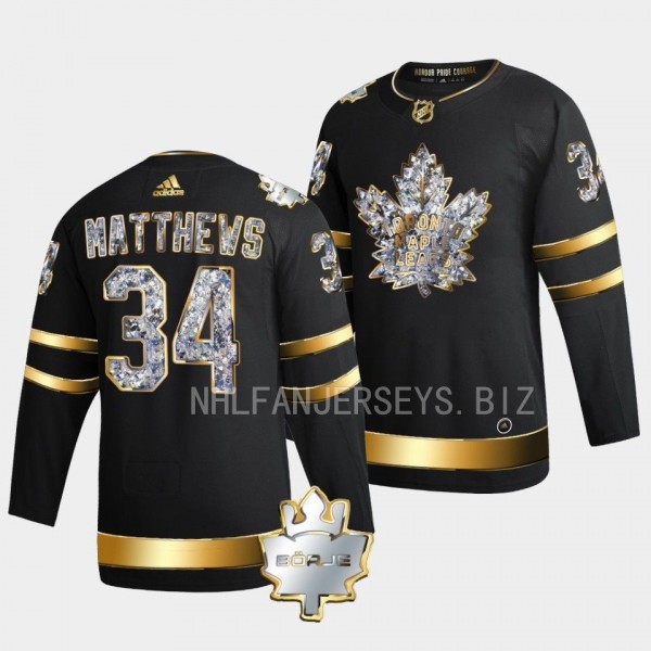Auston Matthews Toronto Maple Leafs Memorial Borje...