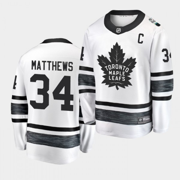 Auston Matthews Maple Leafs #34 Replica 2019 NHL A...