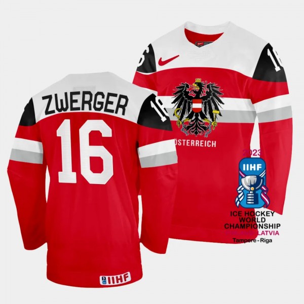 Dominic Zwerger 2023 IIHF World Championship Austr...