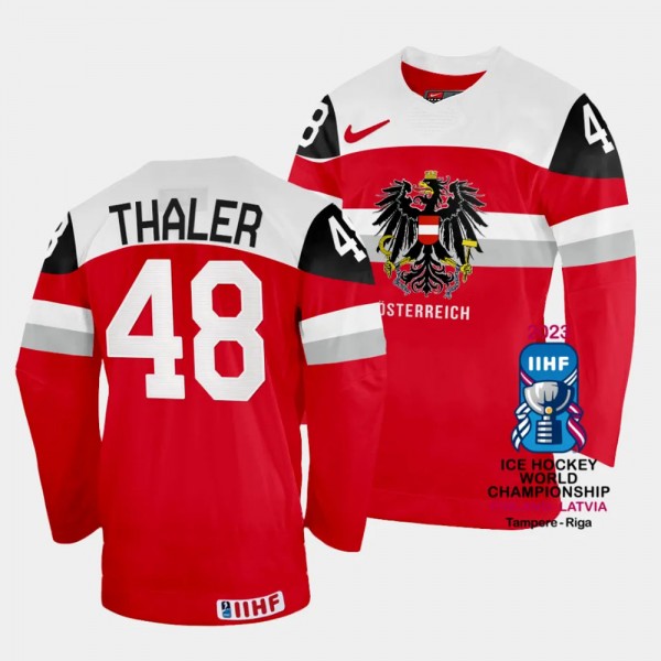 Lucas Thaler 2023 IIHF World Championship Australi...