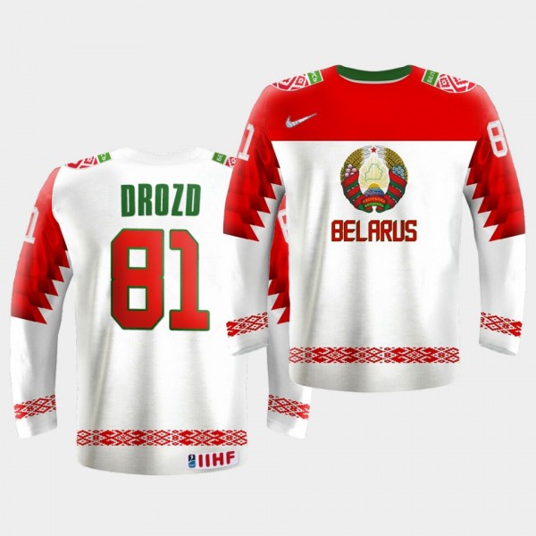 Sergei Drozd Belarus Team 2021 IIHF World Champion...