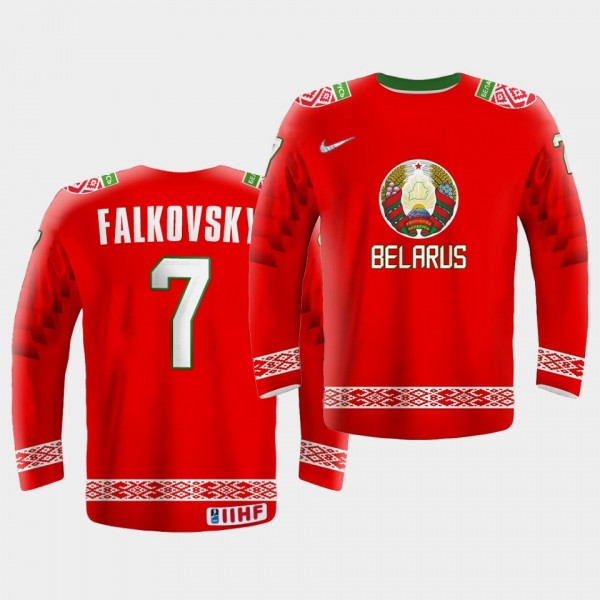 Belarus Team Stepan Falkovsky 2021 IIHF World Cham...