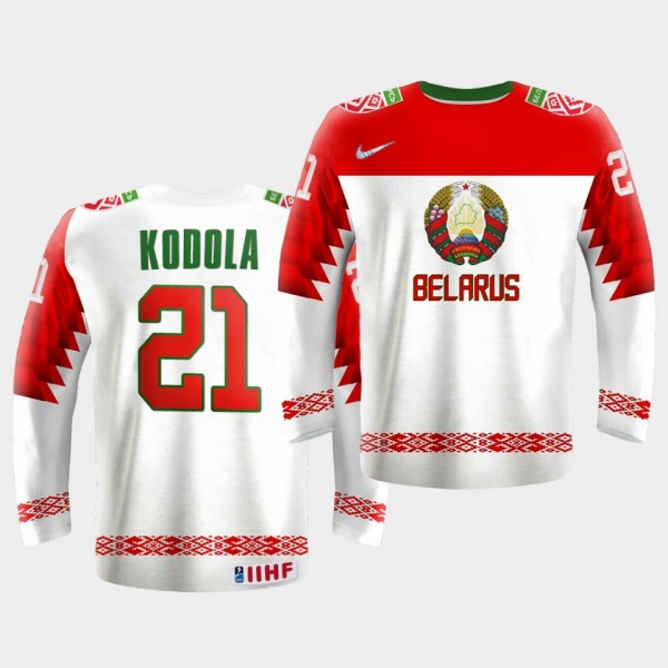 Vladislav Kodola Belarus Team 2021 IIHF World Cham...