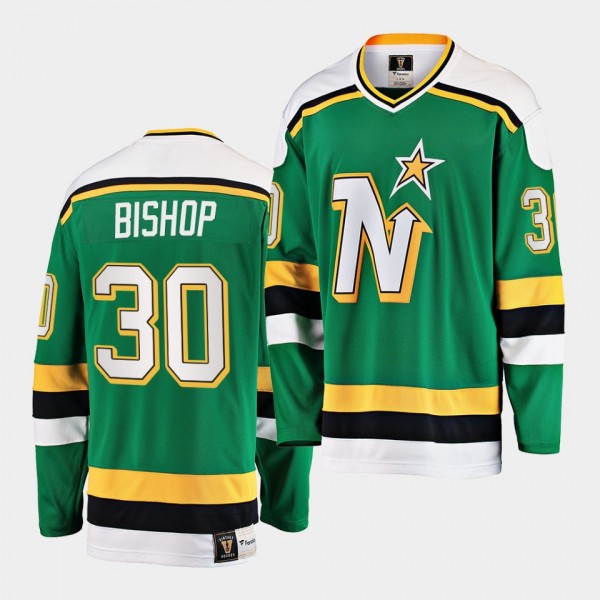 Ben Bishop #30 Minnesota North Stars Heritage Vint...