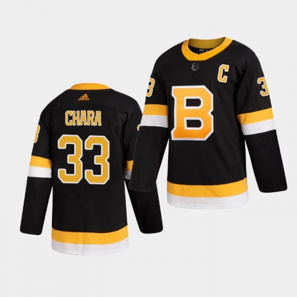 Zdeno Chara #33 Bruins Alternate 2019-20 Authentic...