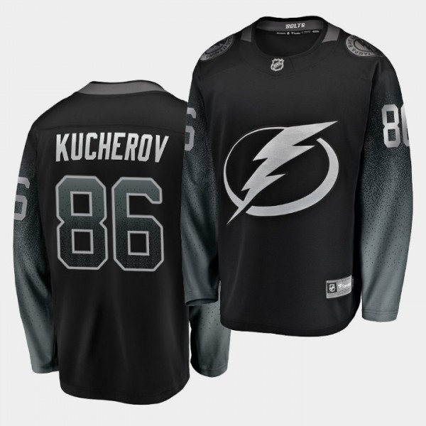 Lightning Nikita Kucherov #86 Fanatics Branded 2019 Alternate Jersey Men's