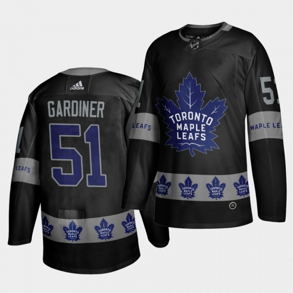 Jake Gardiner #51 Maple Leafs Breakaway Logo sleeve Men's Jersey