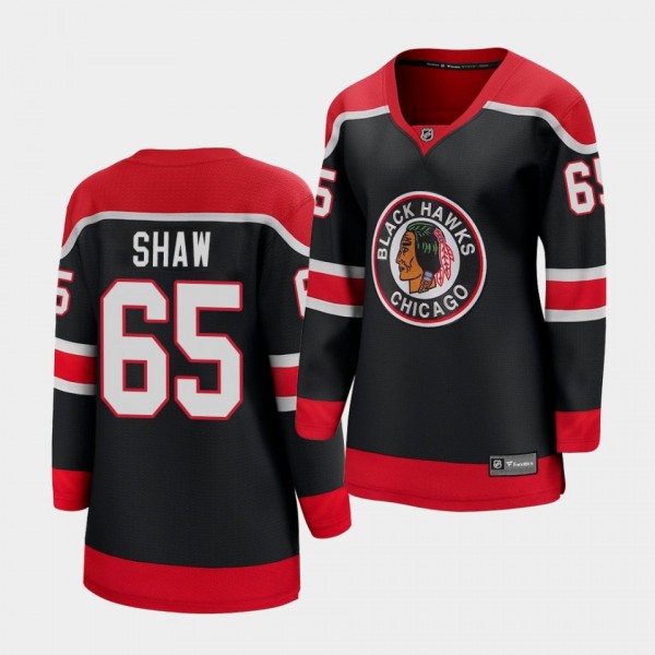 Andrew Shaw Chicago Blackhawks 2021 Special Edition Black Women Jersey