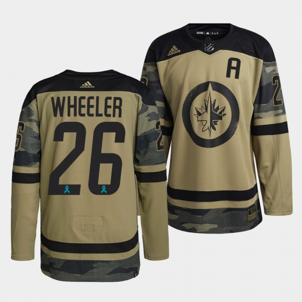 Blake Wheeler Winnipeg Jets Canadian Armed Force C...
