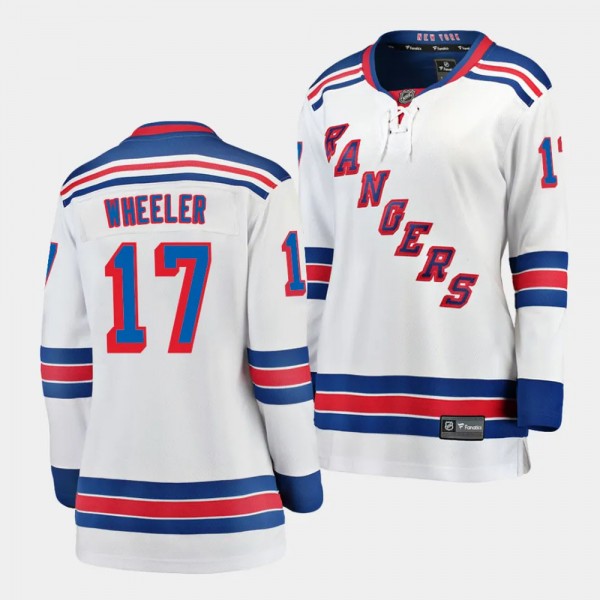 Blake Wheeler New York Rangers Away Women Breakaway Player 17 Jersey