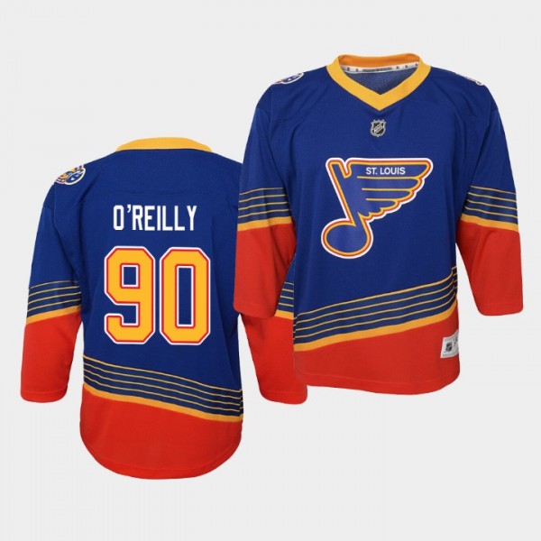 Youth Jersey Ryan O'Reilly #90 St. Louis Blues Replica Retro Blues