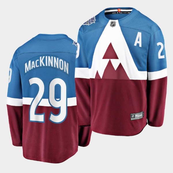 Nathan MacKinnon #29 NHL Avalanche 2020 Stadium Series Breakaway Player Jersey Men's