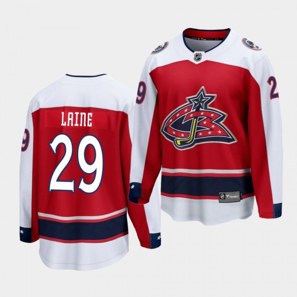 Patrik Laine Columbus Blue Jackets Special Edition Red Breakaway Jersey