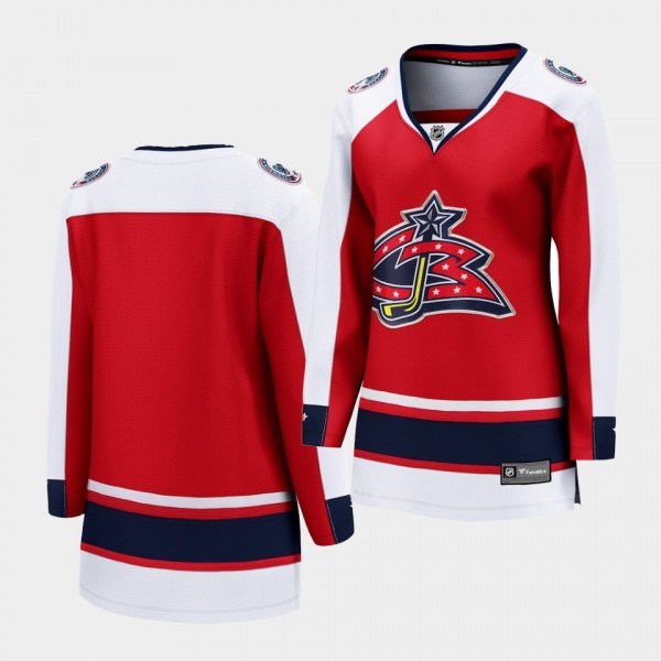 Columbus Blue Jackets 2021 Special Edition Red Ret...