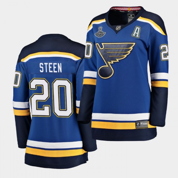 Alexander Steen #20 Blues 2019 Stanley Cup Champio...